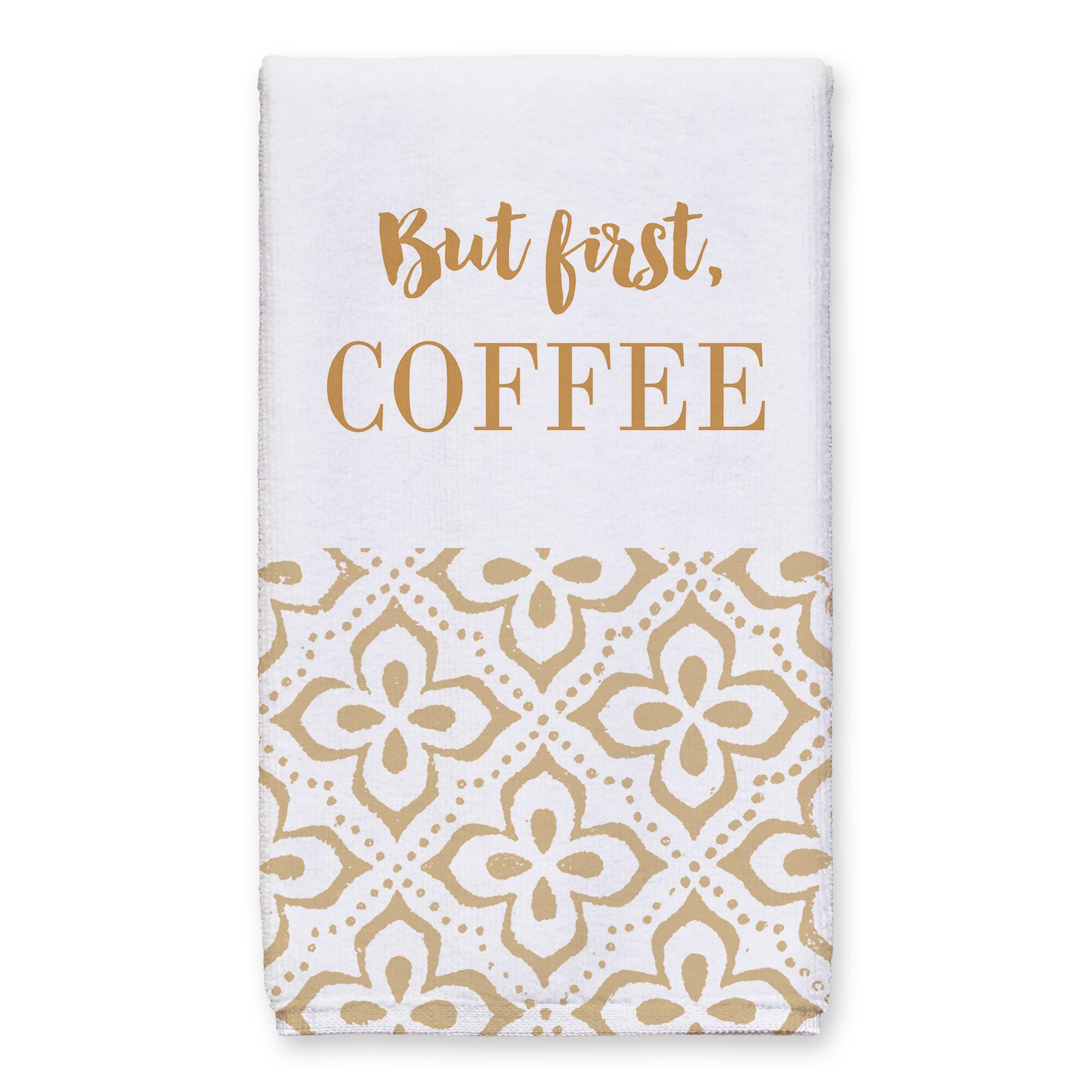 But First Coffee Hand Towel Set